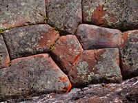 Incan stone wall