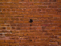 old red brick wall