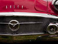 1956 Buick Super front grill