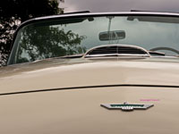 1956 Ford Thunderbird hood