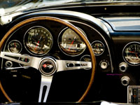 1967 Chevrolette Corvette dashboard