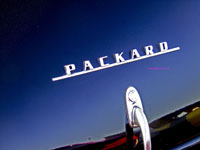 1940s Packard trunk logo
