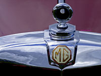 1950s MG hood ornament