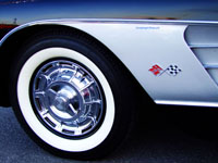 1960 Corvette wheelwell