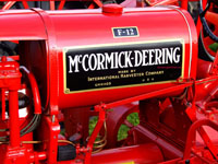 1940s McCormick farm tractor engine