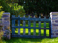 old farm gate