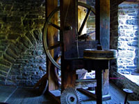 gristmill drive mechanism