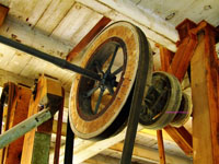 gristmill pulley mechanism