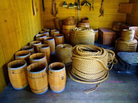 vintage ropemaker's shop