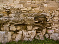 foundation stone wall