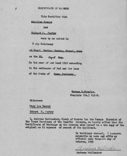 Sample of an historic Micronesia marriage certificate Ireland The website Sample of an historic Micronesia marriage certificate Ireland The website