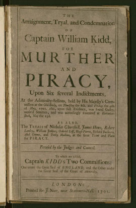 Captain Kidd trial