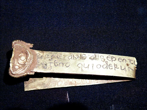 Staffordshire Hoard gold strip