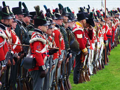 war of 1812 reenactment
